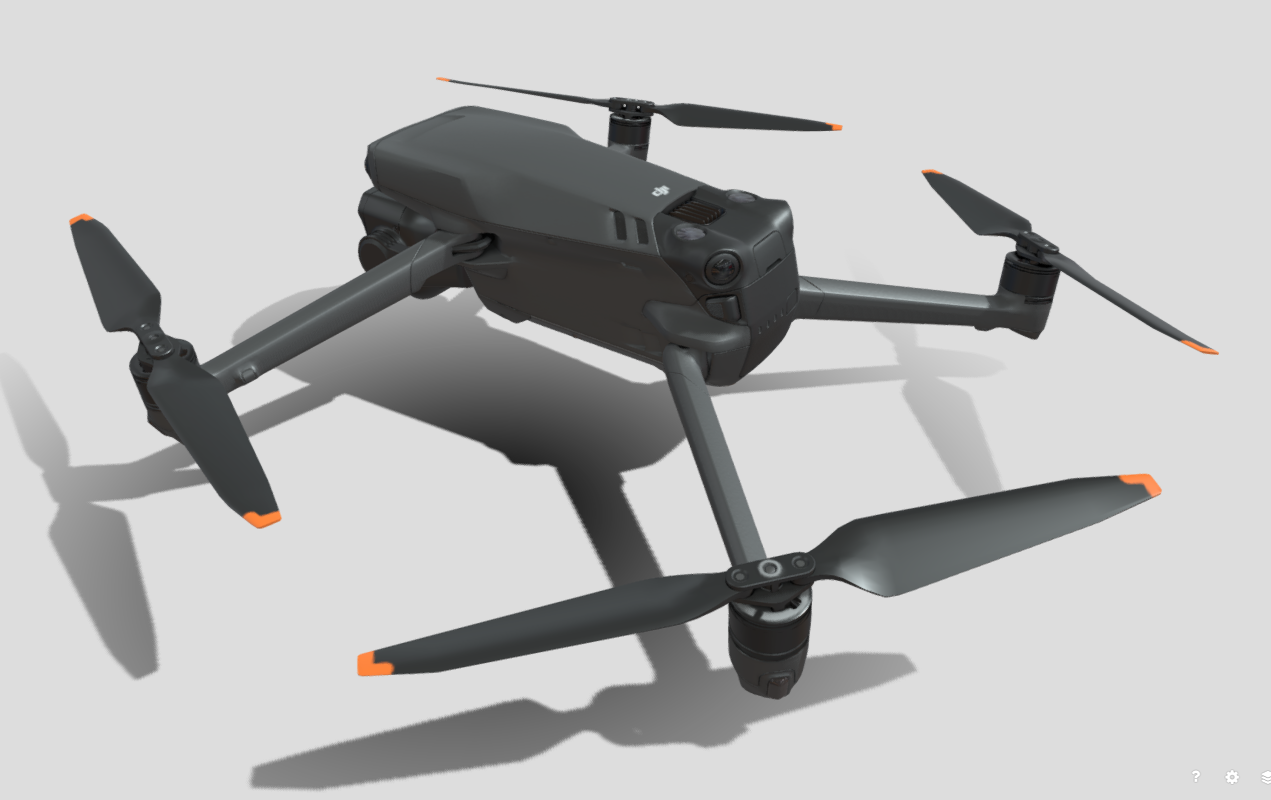 DJI Mini 3 Pro 3D model - Download Electronics on