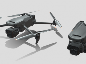 DJI Mavic 3 Pro 3D Model