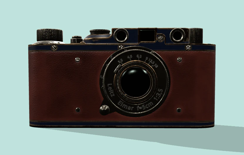 Leicacamera 3D Model .c4d .max .obj .3ds .fbx .stl .blend
