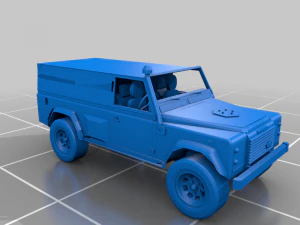 Defender 110 3D Model