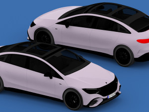 Mercedes EQ 3D Model