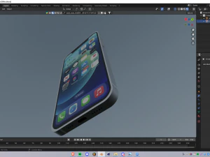 IPhone 12 Mini White 3D Model
