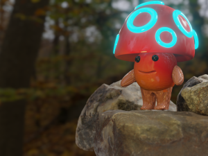 Mushroom 3D मॉडल