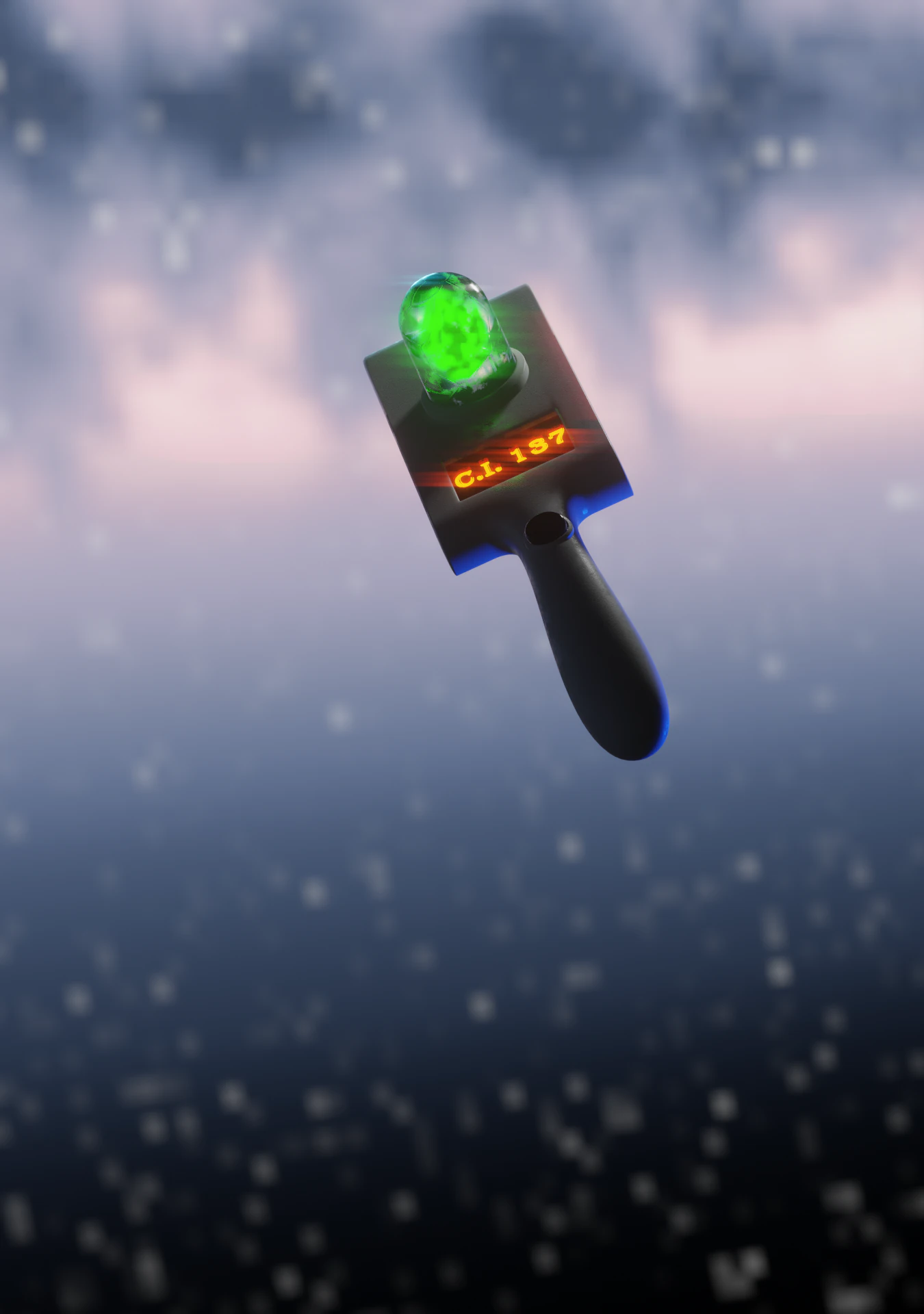 PORTAL CONSOLE 3D Model .c4d .max .obj .3ds .fbx .stl .blend 