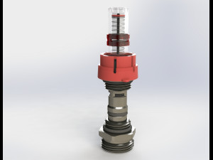 Flow meter G1-2 Modello 3D