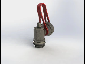 Drain tap G1-2 3D Model
