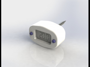 Electronic thermometer 3D Model