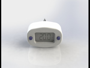 Electronic thermometer 3D मॉडल