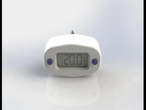 Electronic thermometer 3D Model