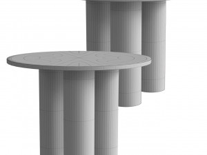 Tavolo rotondo Colette 3D Model
