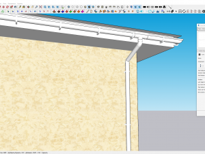 Gutter for Profile Builder Modelo 3D
