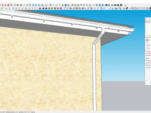 Gutter for Profile Builder 3D Model