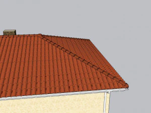 Roof ridge 3D Model