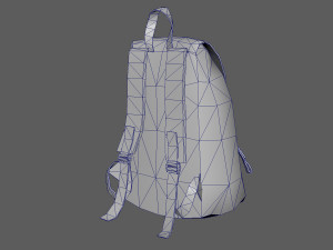 Bag Backpack 001 3Dモデル