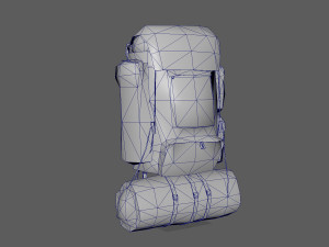 Bag Backpack 003 3D मॉडल