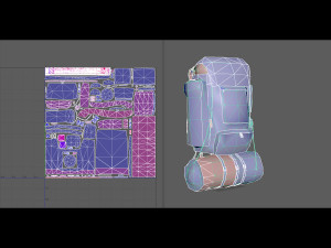 Bag Backpack 003 3D मॉडल