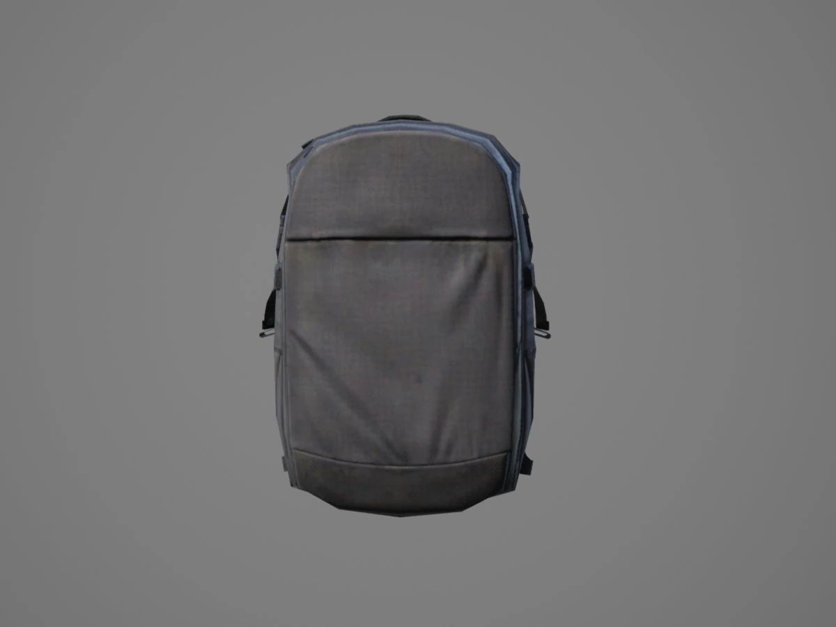 Bag Backpack 004 3D Model .c4d .max .obj .3ds .fbx .stl .blend 