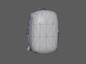 Bag Backpack 004 3D Model