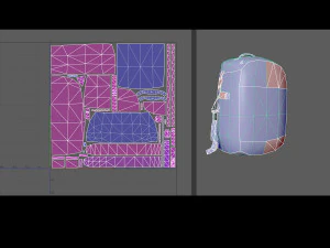 Bag Backpack 004 3D Model