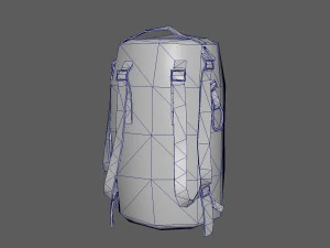 Bag Backpack 005 3D Model