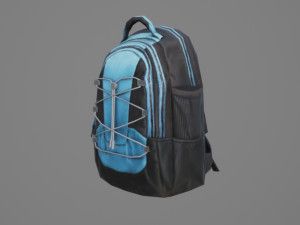Bag Backpack 006 3D Model