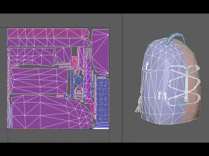 Bag Backpack 006 3D Model