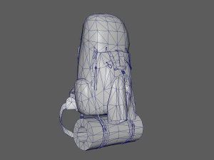 Bag Backpack 007 3D Model