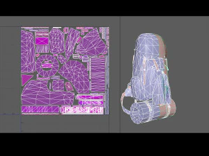 Bag Backpack 007 3D Model
