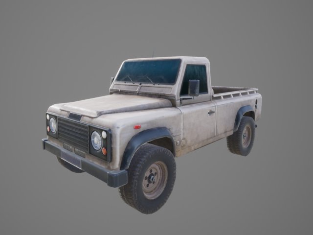 Car Car Vehicle 002 3D Model .c4d .max .obj .3ds .fbx .stl .blend 