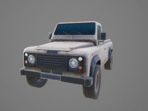 Car Car Vehicle 002 3D Model