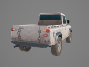 Car Car Vehicle 002 3D Model