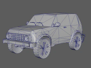 कार कार वाहन 004 3D मॉडल