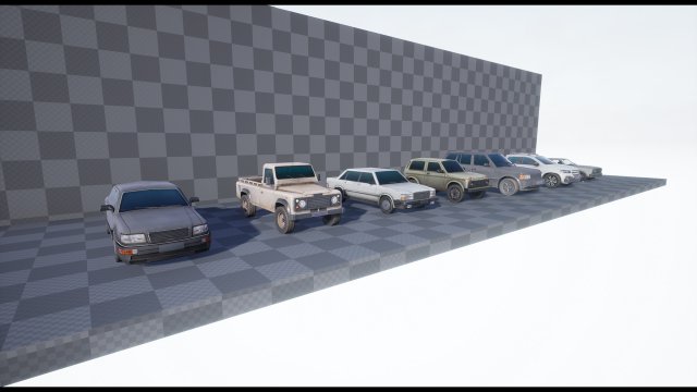 Car Car Vehicle Collection001 3D Model .c4d .max .obj .3ds .fbx .stl .blend 