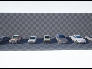 Car Car Vehicle Collection001 3D Model
