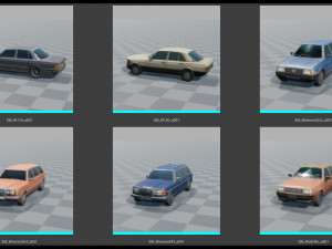 Car Car Vehicle Collection002 Modelo 3D