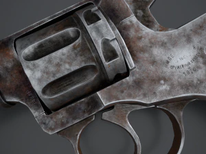 Nagant Tabanca 1910 3D Model
