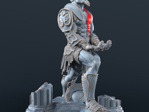 Kratos GOW joystick holder Model Cetak 3D