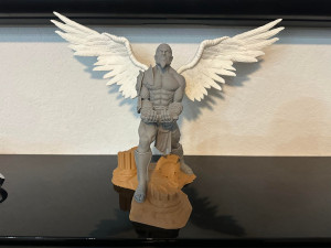 Kratos GOW joystick holder Model Cetak 3D