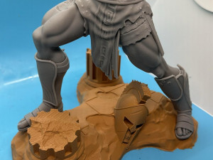 Kratos GOW joystick holder Model Cetak 3D