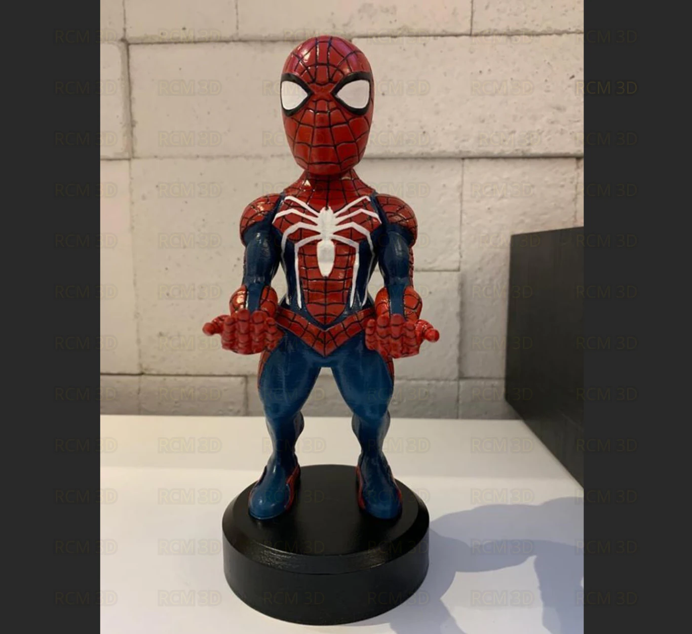 Spyder man joystick holder 3D Print Model .c4d .max .obj .3ds .fbx .stl .blend 