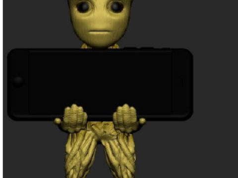 Groot joystick Modèles 3D en vedette