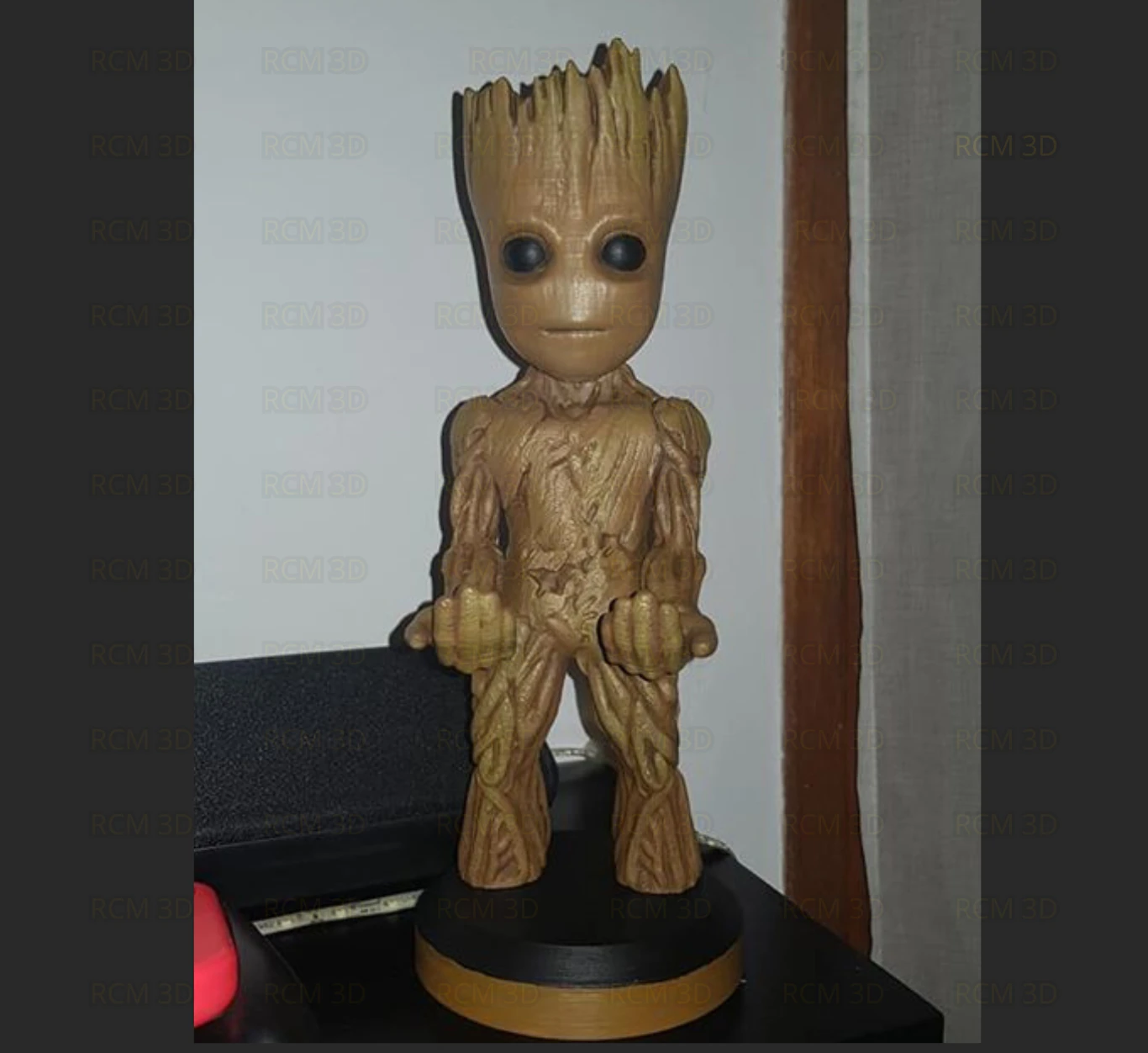 Groot joystick 3D Print Model .c4d .max .obj .3ds .fbx .stl .blend 