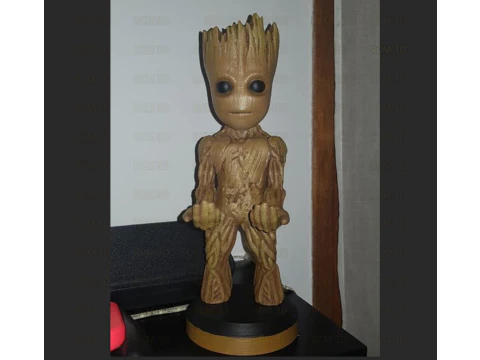 그루트 조이스틱 3D 프린트 모델