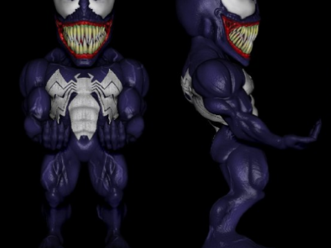 Venon joystick 3Dプリントモデル
