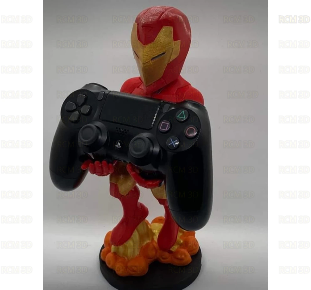 Iron Man Joystick 3D Print Model .c4d .max .obj .3ds .fbx .stl .blend 