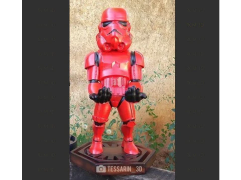 स्टॉर्मट्रूपर जॉयस्टिक 3D प्रिंट मॉडल