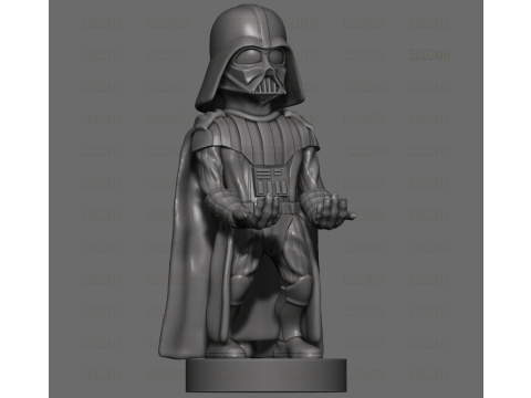 Darthvader Joystick 3Dプリントモデル