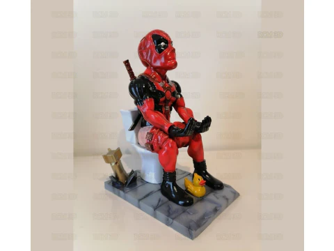 死侍操纵杆 3D 打印模型