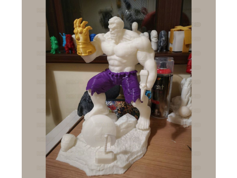 Hulk Statue Modello di stampa 3D