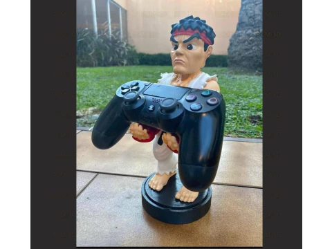 Akuma e Ryu Joystick Modello di stampa 3D